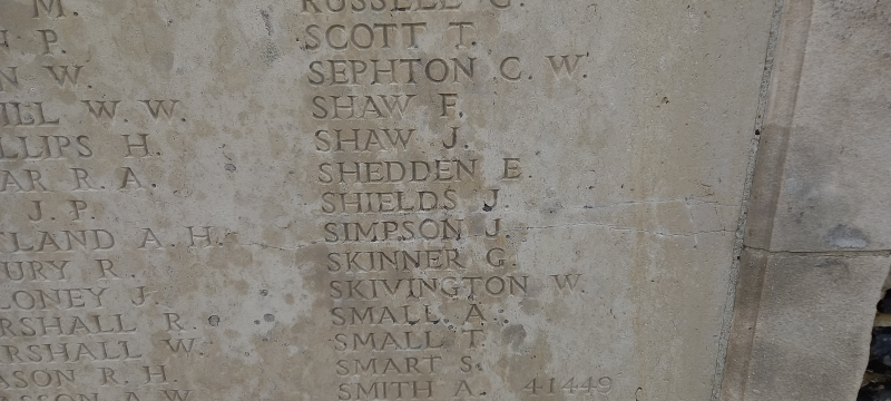 © Iain Finch: Licensor: Iain Finch Edward Shedden memorial